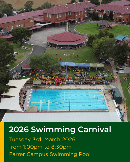 Farrer 2026 Swimming Carnival