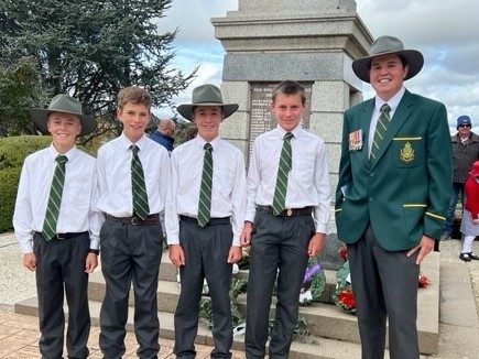 Farrer Students on ANZAC Day