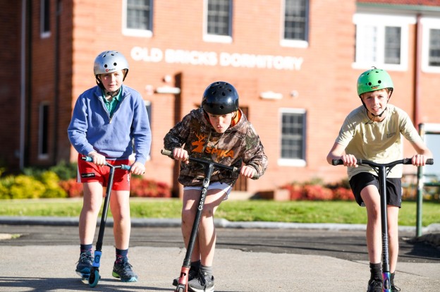 Boarding students