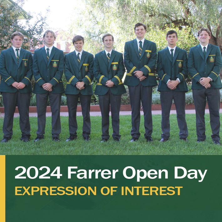 2024 Farrer Open Day Expression of Interest