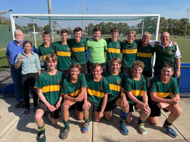 Farrer First XI Hockey are the State Champions!