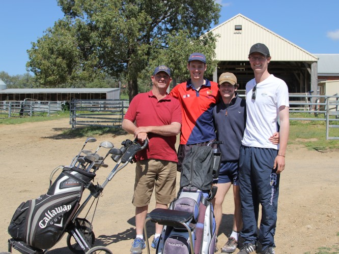Father and Son Year 12 Golf Day