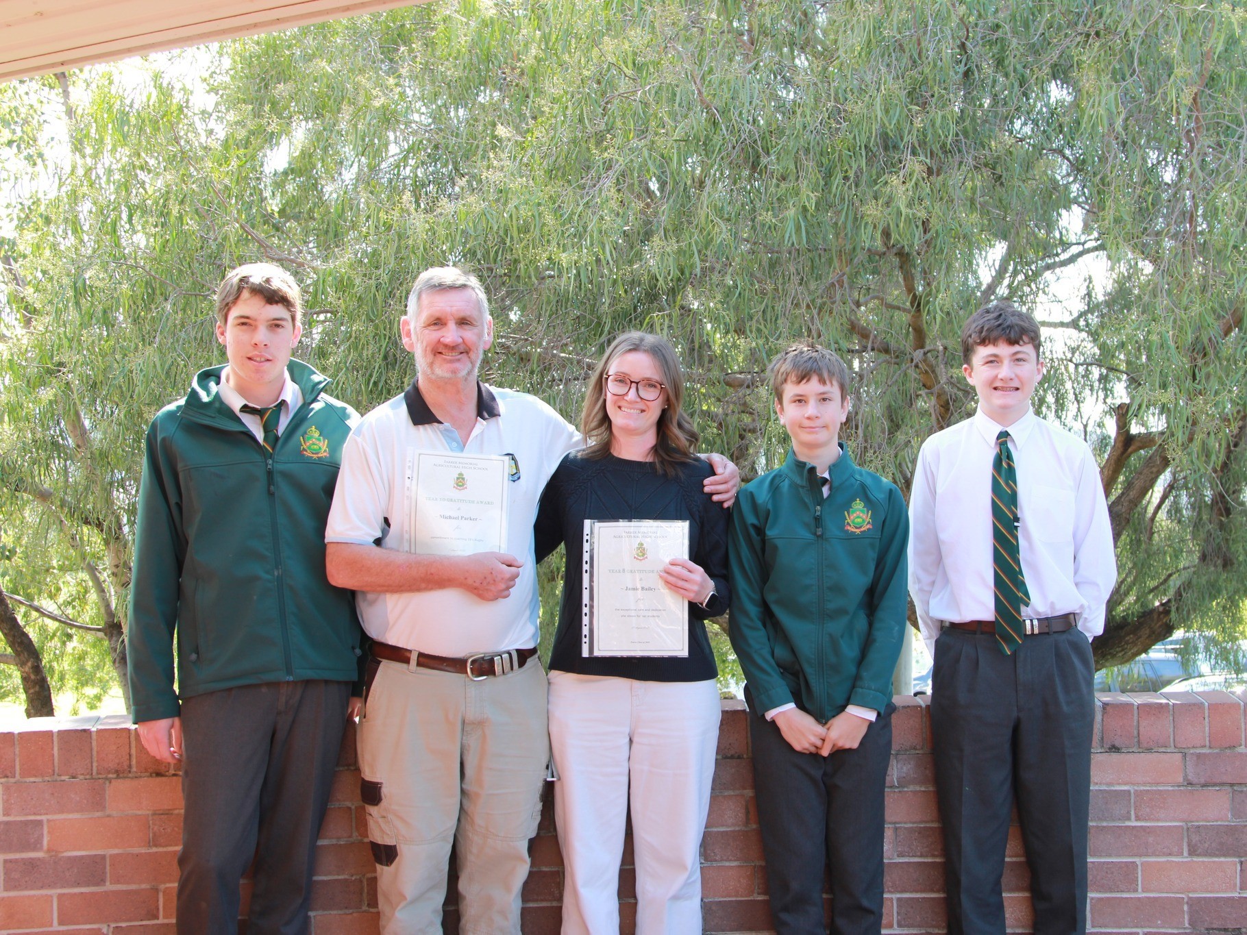 Staff Gratitude awards