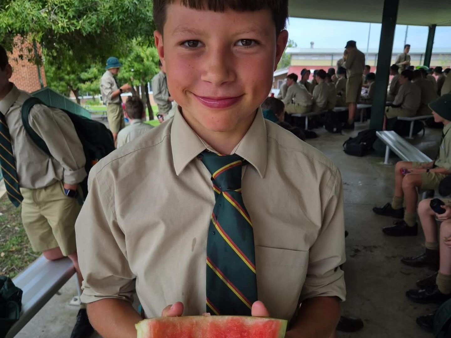Fresh Fruit and Big Smiles
