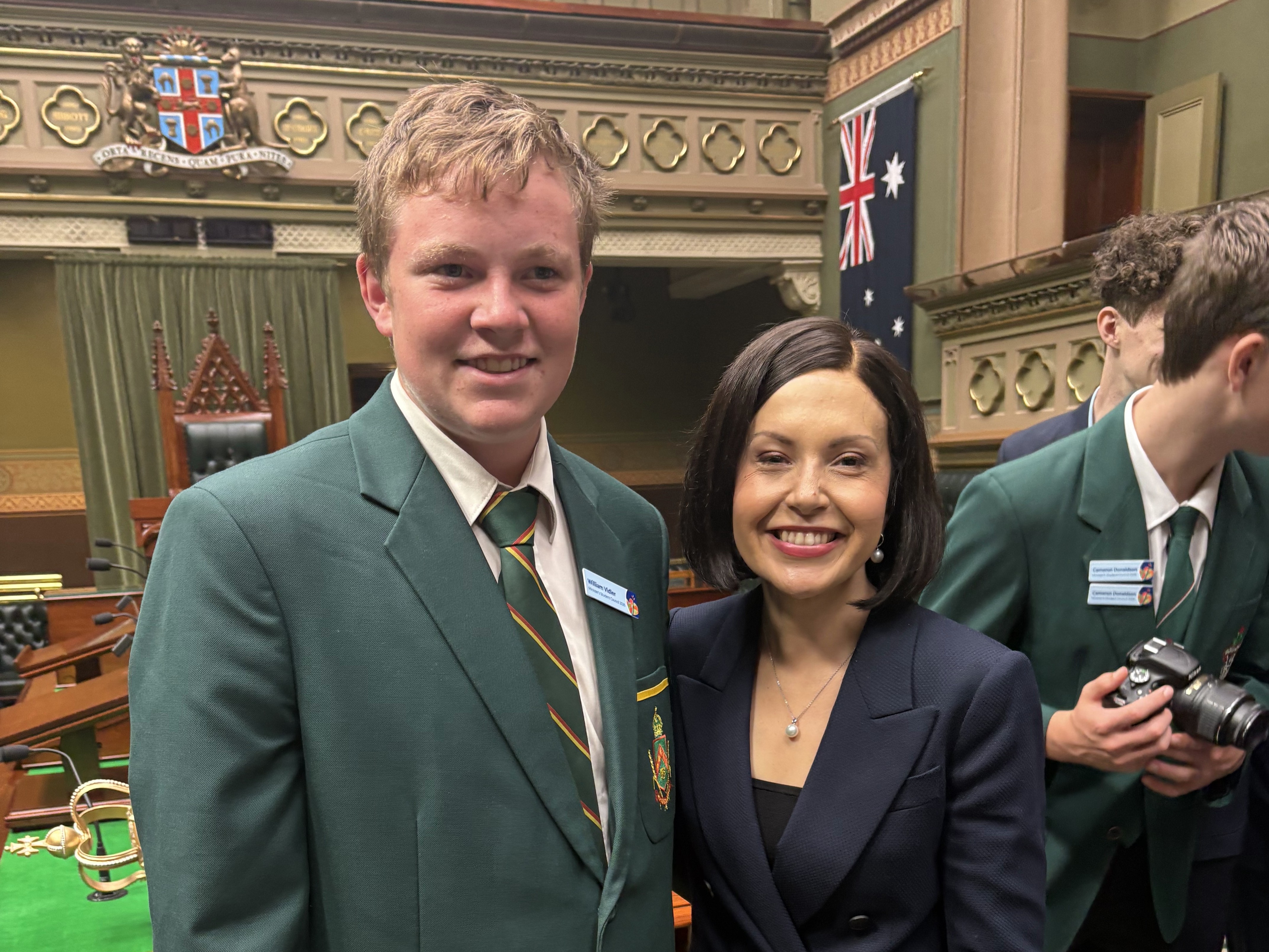 William Vidler Joins the Minister’s Students Council