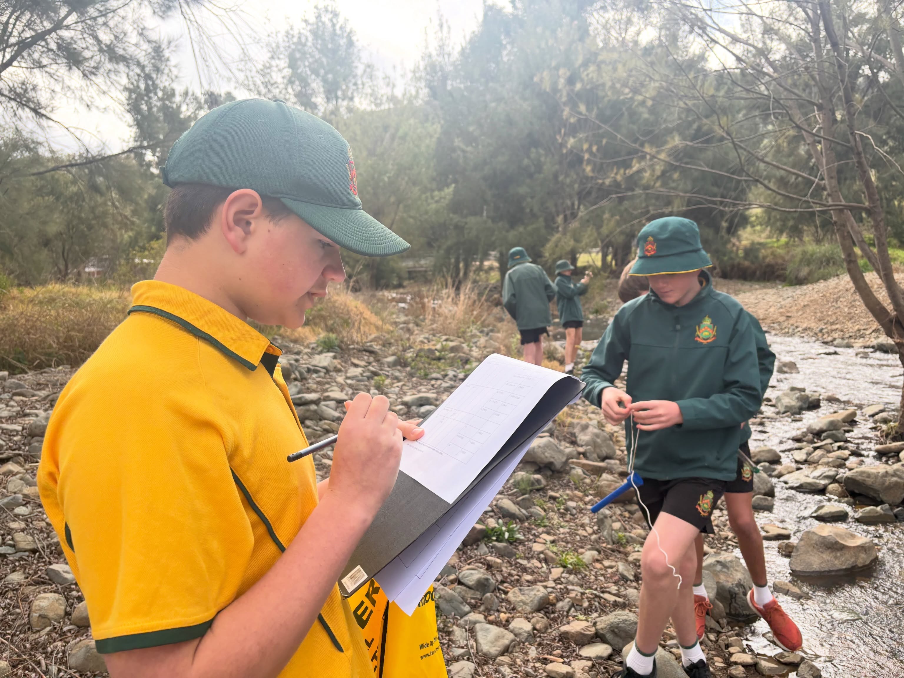 Year 8 Geography Peel River Safari.
